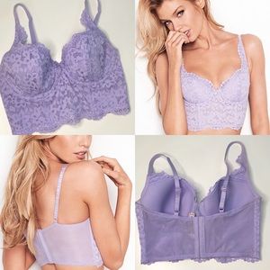VS Body by Victoria Lined Demi Long Line Bra 34D